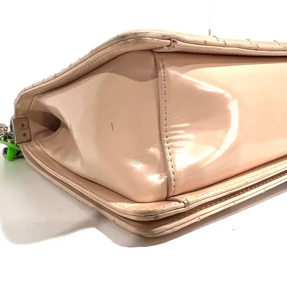 CHANEL GLAZED CALFSKIN JUMBO BOY BAG - VINTAGE - Picture 11 of 15